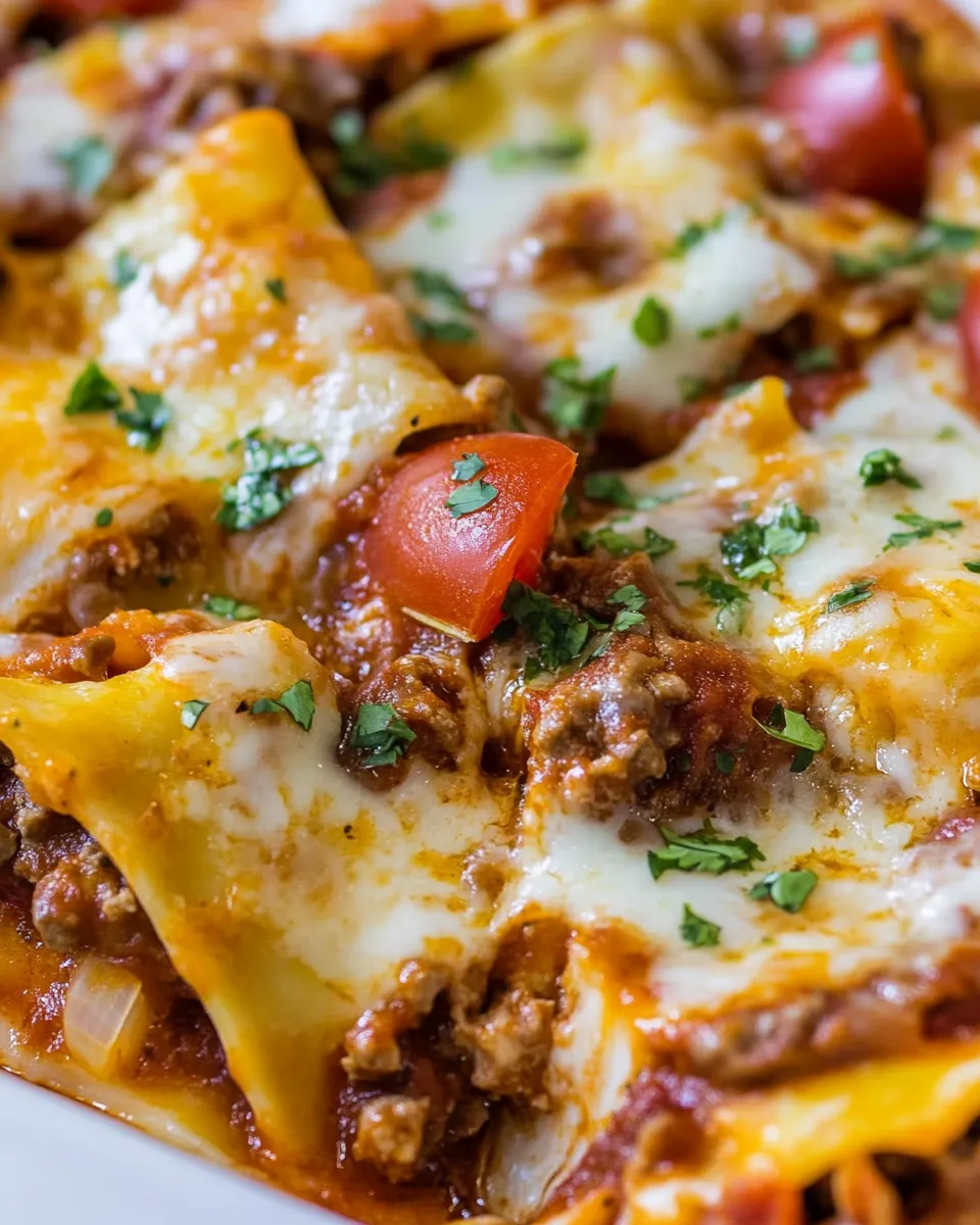 Easy Mexican Style Lasagna recipe photo