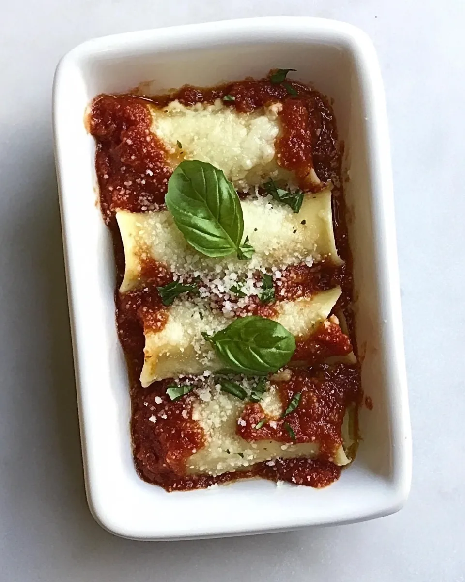 Homemade Mini Cannelloni photo
