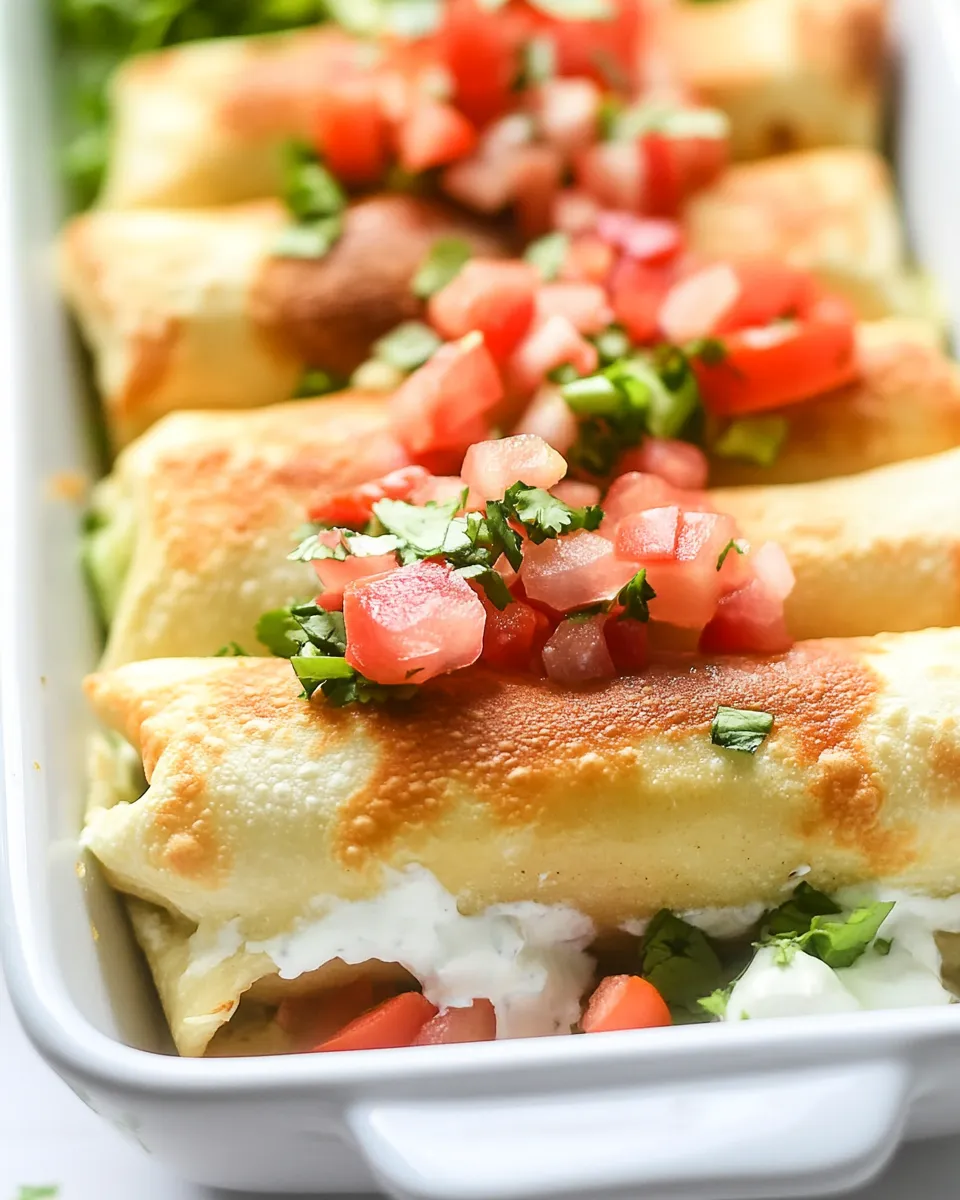 Classic Mini Chicken Chimichangas image