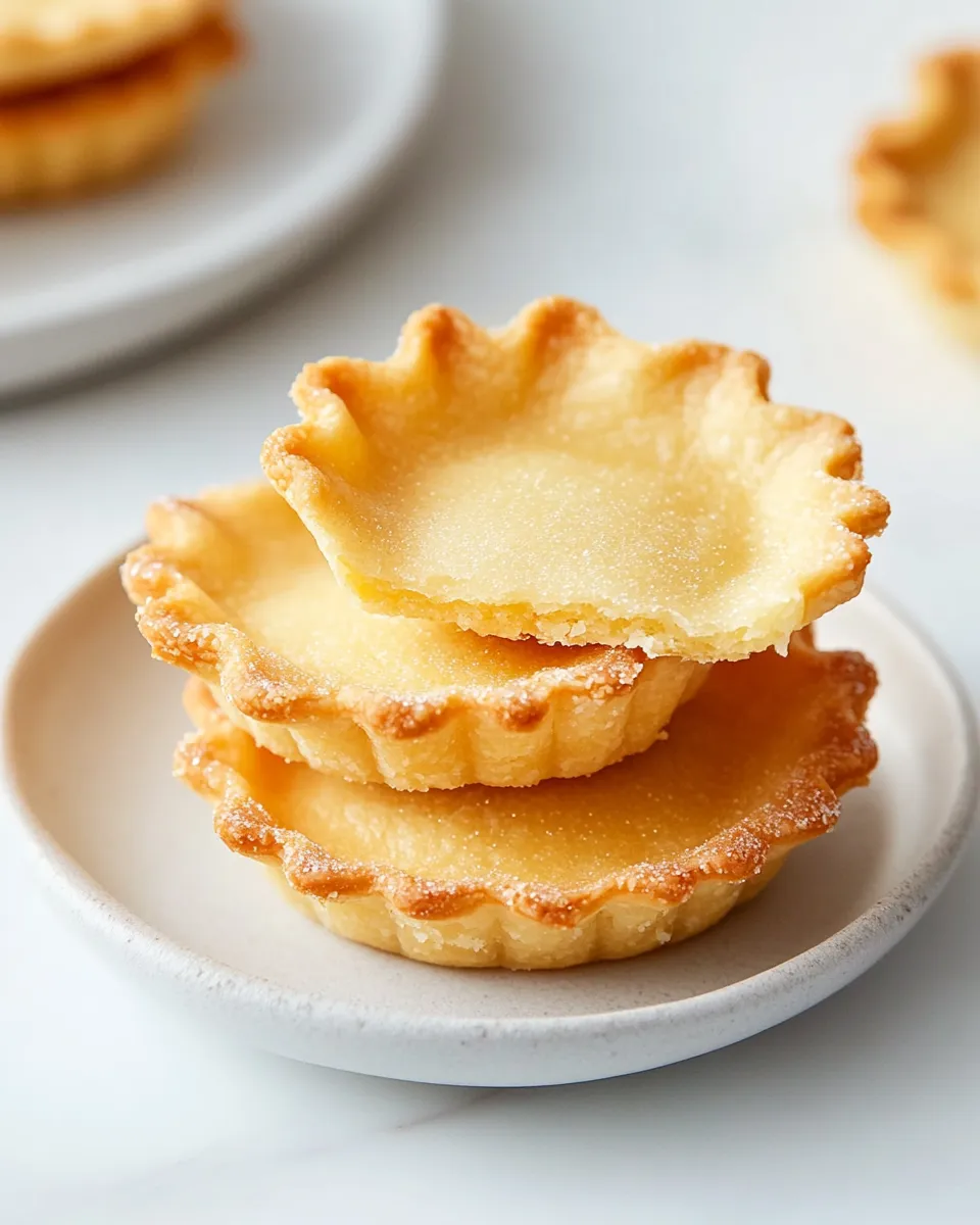 Easy Mini Tart Shells recipe photo