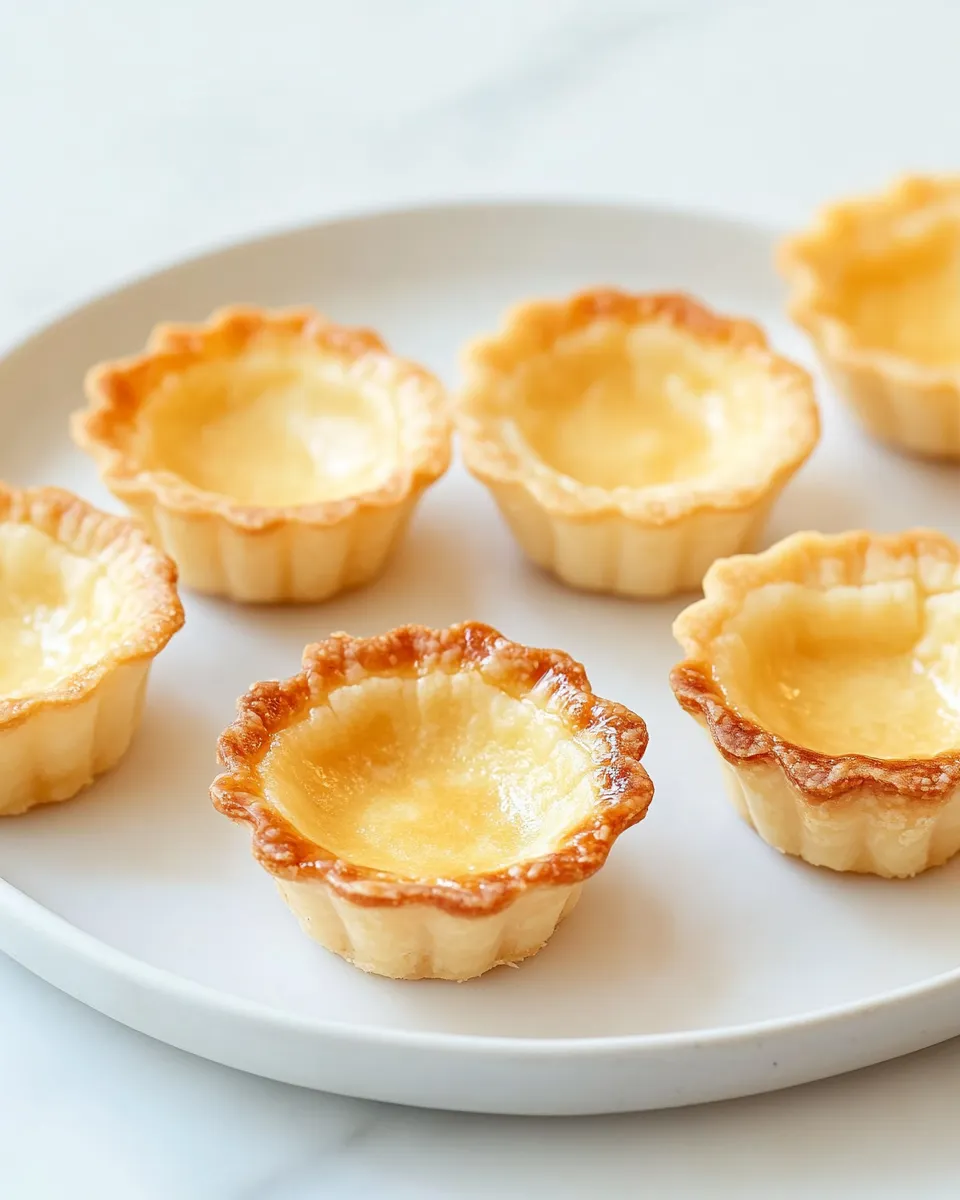 Delicious Mini Tart Shells shot