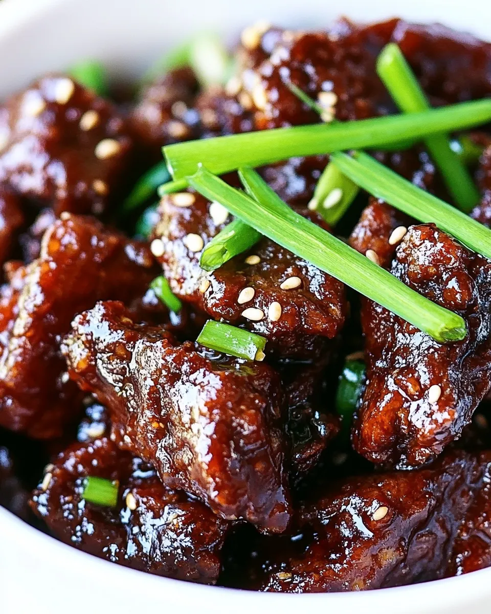 Classic Mongolian Beef Recipe image