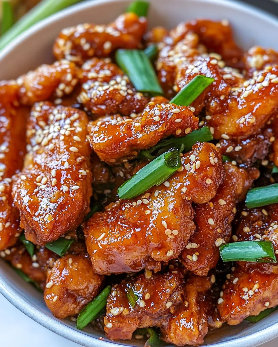 Quick Mongolian Chicken Recipe dish photo