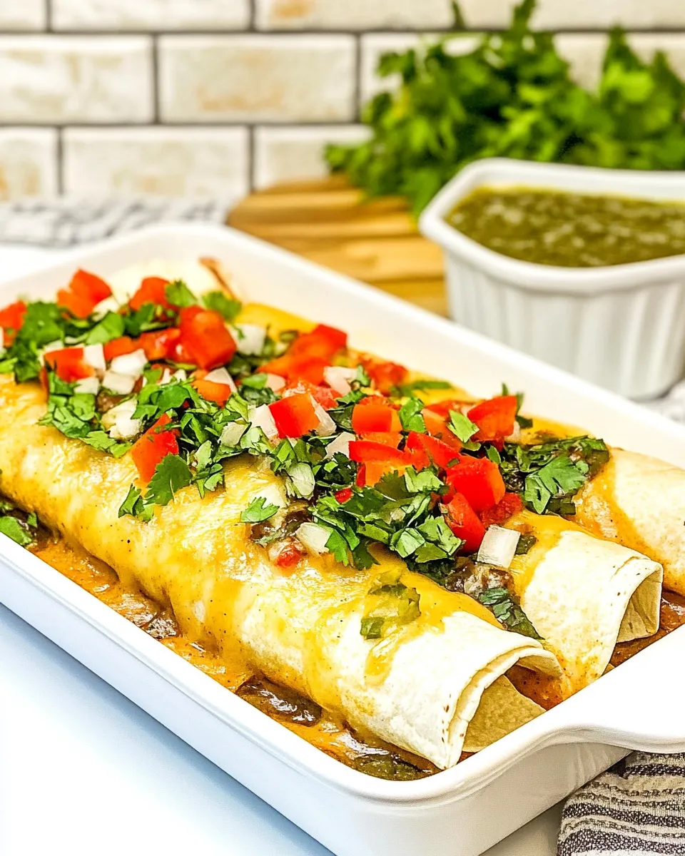 Homemade Monterey Chicken Enchiladas photo