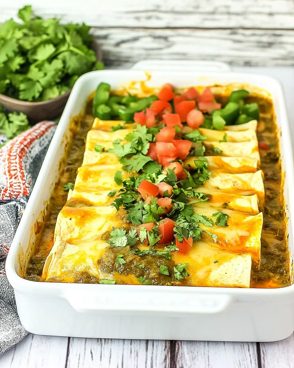 Easy Monterey Chicken Enchiladas recipe photo