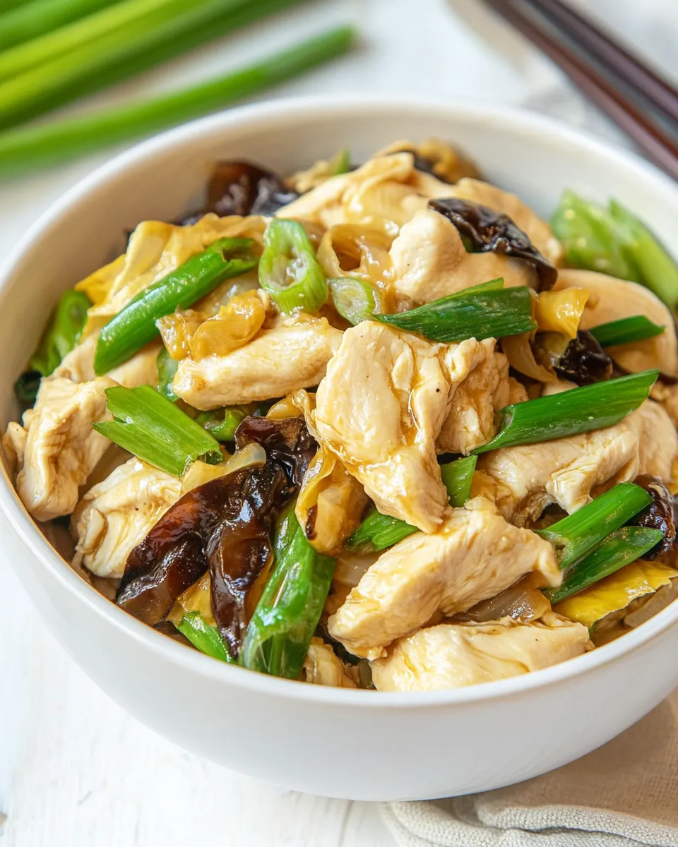Classic Moo Shu Chicken Bowls dish photo