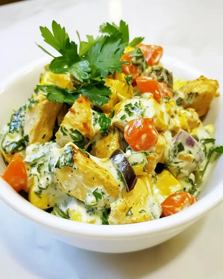 Homemade Moroccan Chicken Salad photo