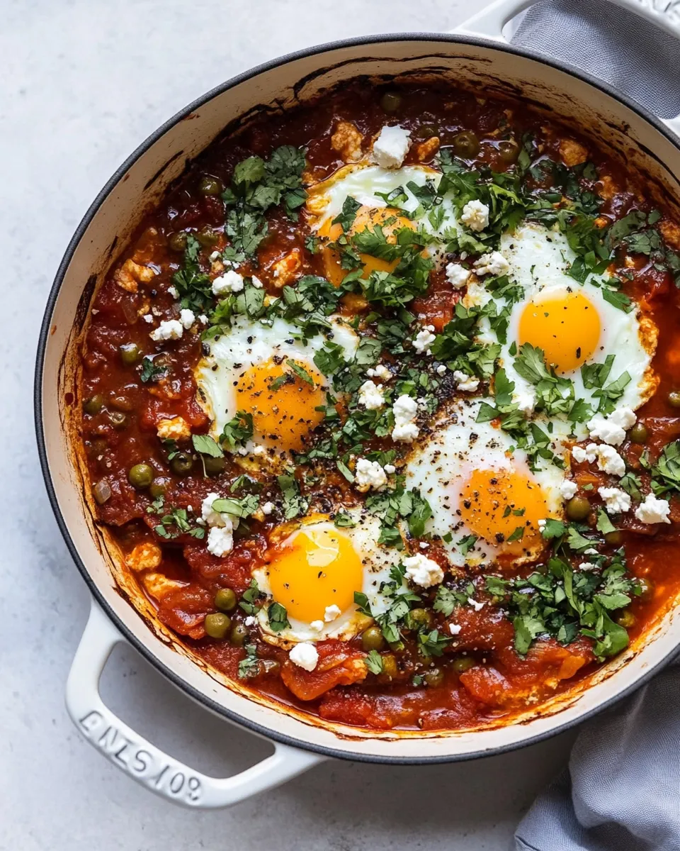 Classic Moroccan Eggs Shakshuka recipe photo