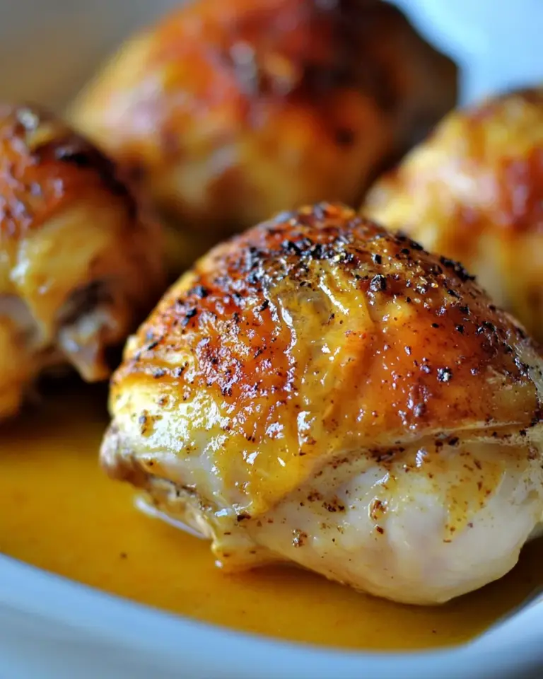 Easy Mustard BBQ Roasted Chicken Recipe photo