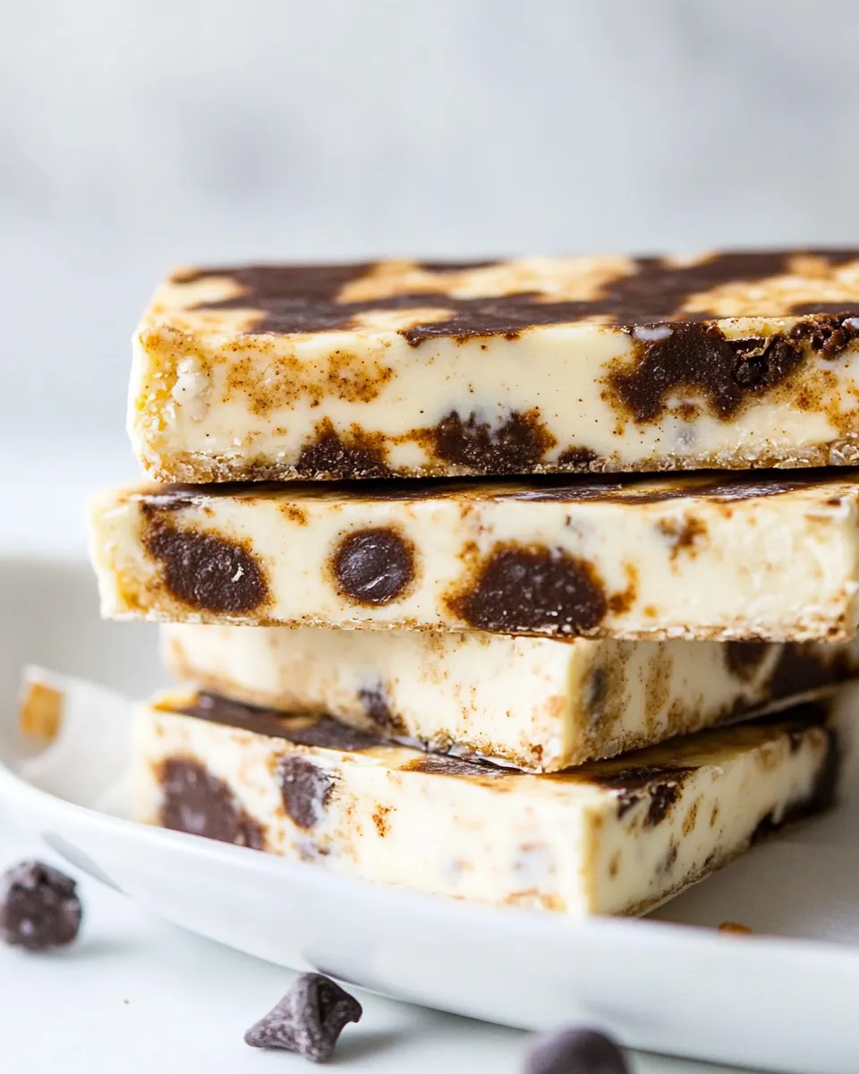 Easy No-Bake Cookies-And-Cream Protein Bars recipe image