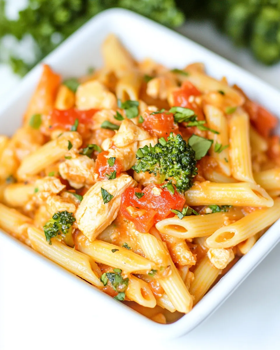 Easy No-Boil Chicken Penne photo