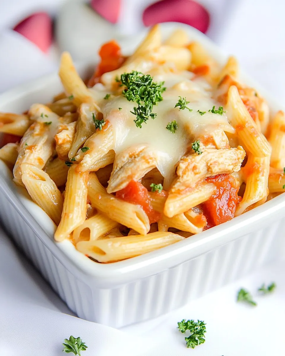 Delicious No-Boil Chicken Penne image
