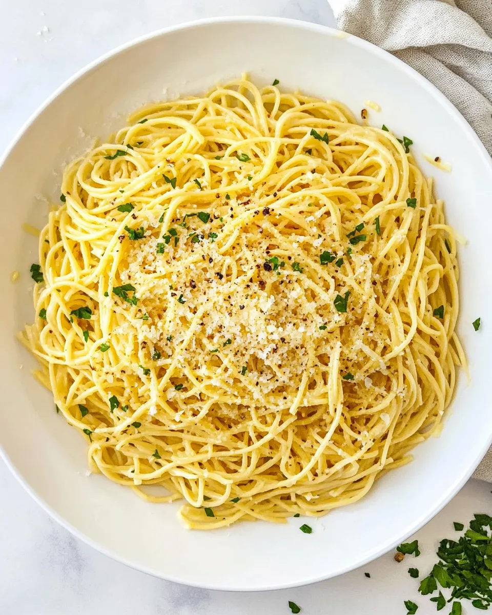 Homemade Old Spaghetti Factory Browned Butter and Mizithra Cheese photo