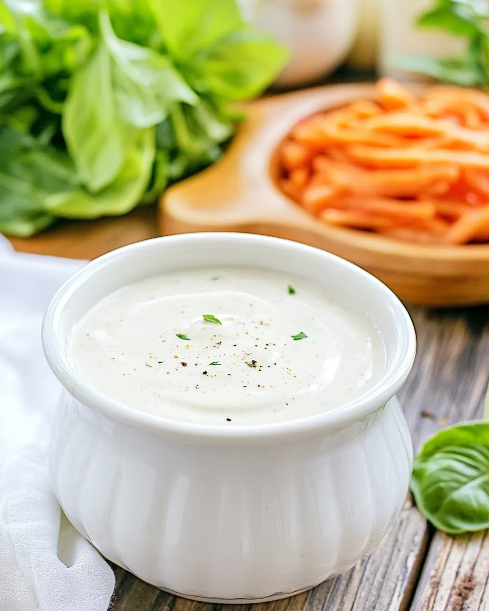 Classic Old Spaghetti Factory Creamy Pesto Dressing: Easy Copycat Recipe image