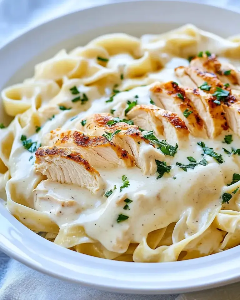 Homemade Olive Garden Chicken Alfredo Copycat Recipe photo