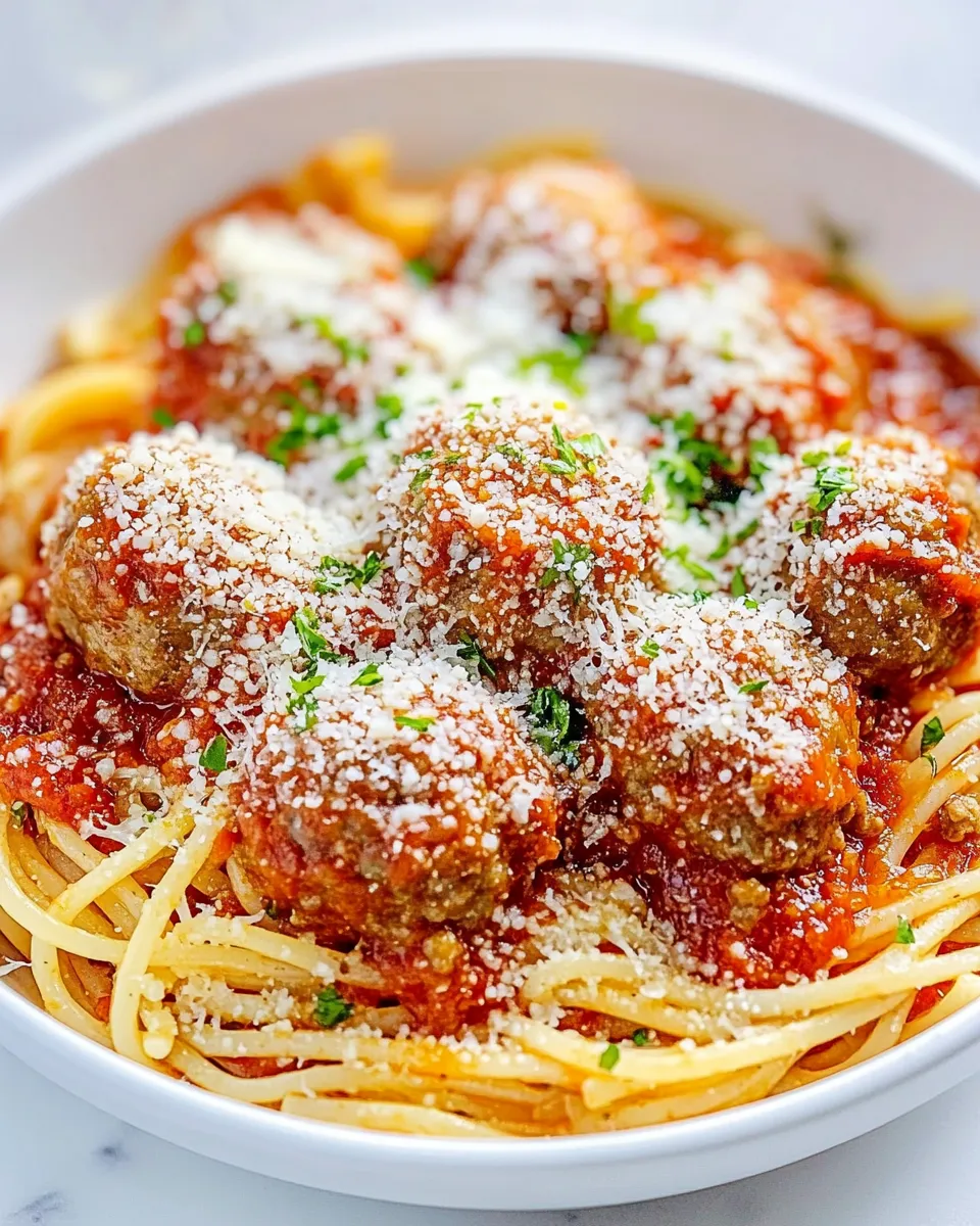 Homemade Olive Garden Spaghetti and Meatballs photo