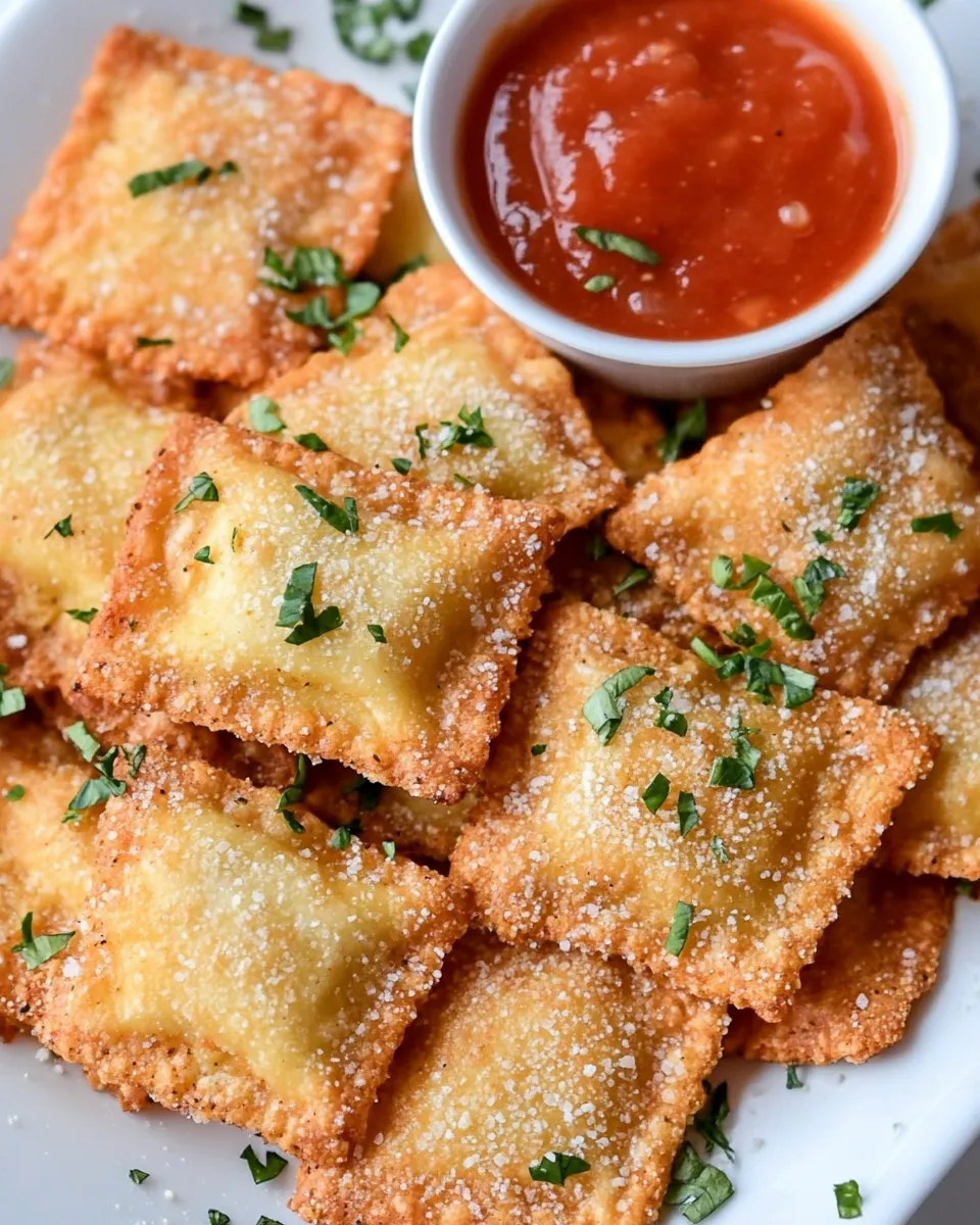 Easy Olive Garden Toasted Ravioli recipe photo