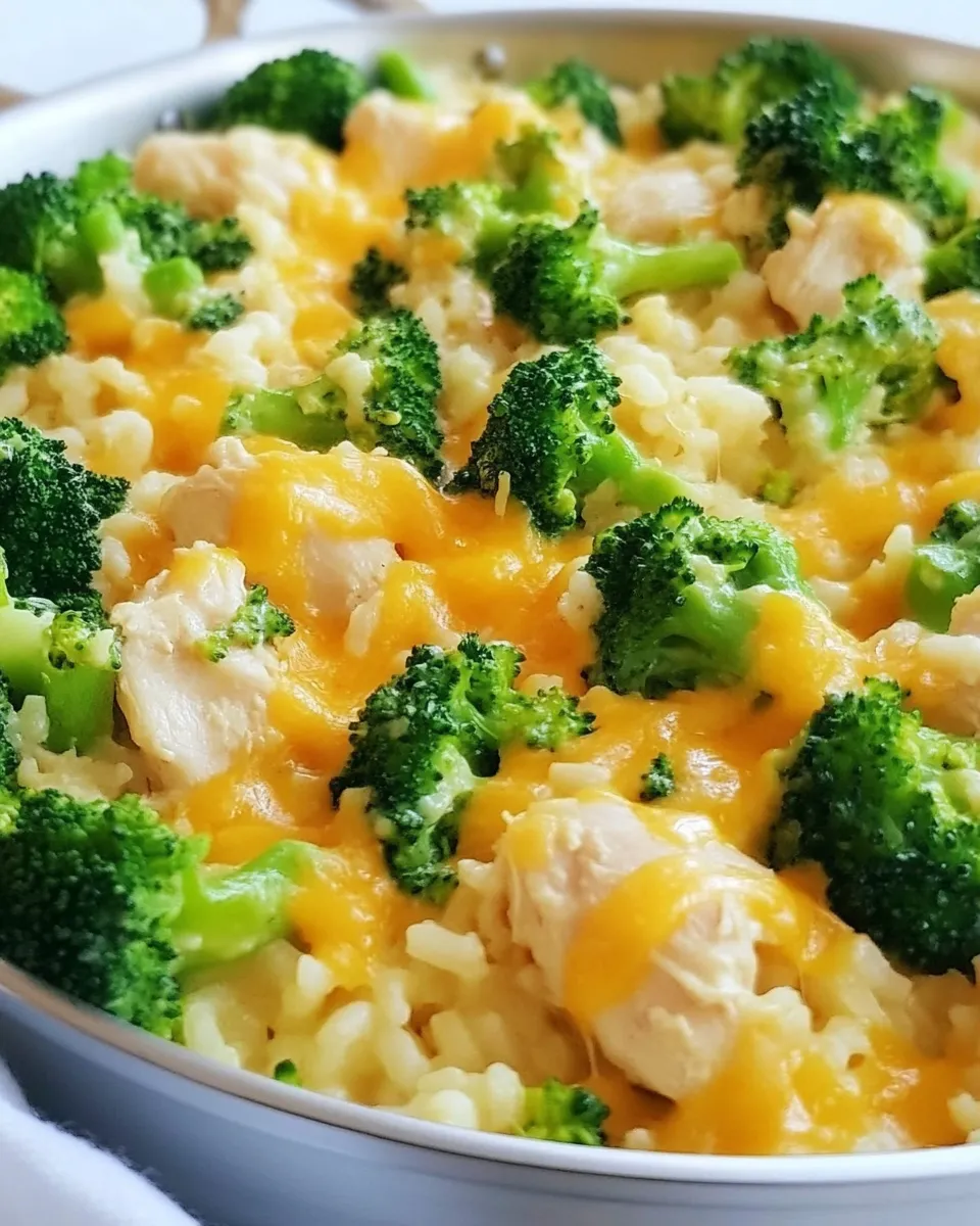 Easy One-Pan Cheesy Chicken, Broccoli, and Rice recipe photo