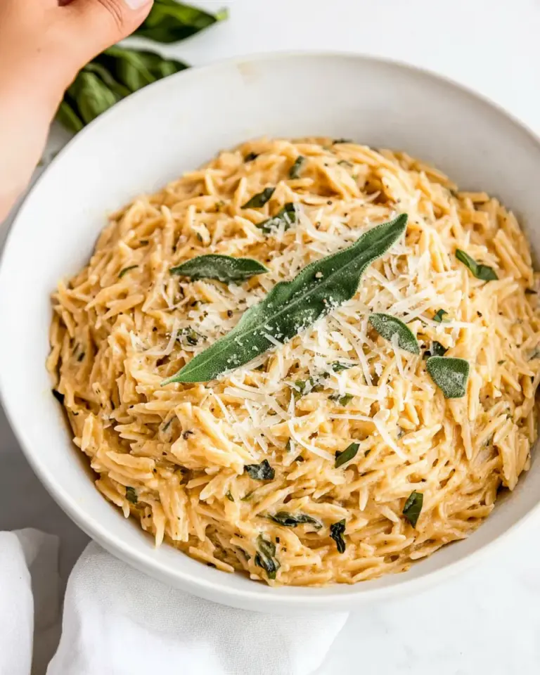 Easy One-Pan Creamy Lemon Orzo photo