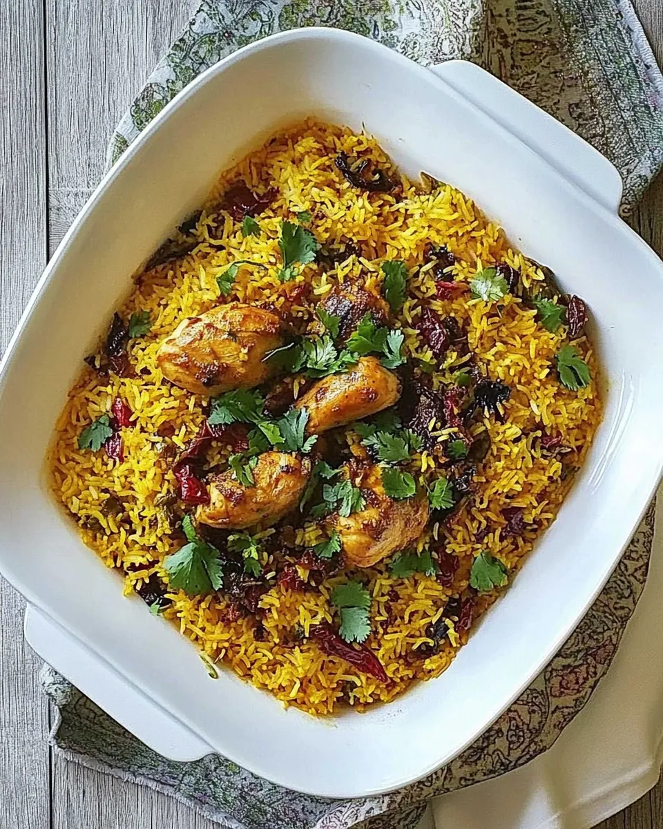Delicious One-Pot Chicken Biryani image