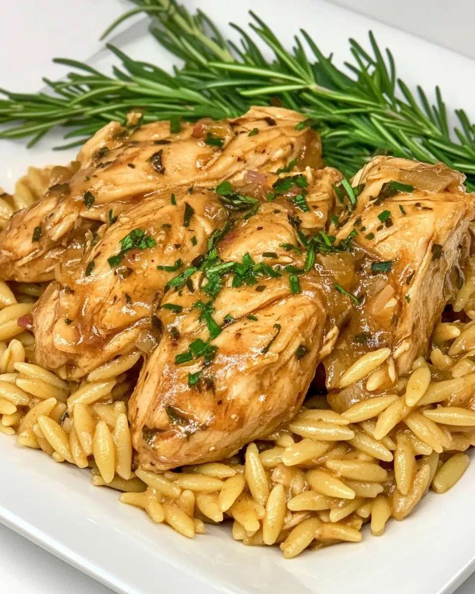 Healthy One-Pot Chicken and Orzo recipe photo