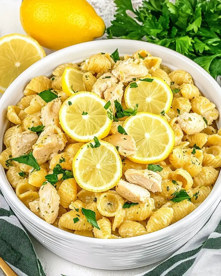 Easy One-Pot Lemon Chicken Pasta photo