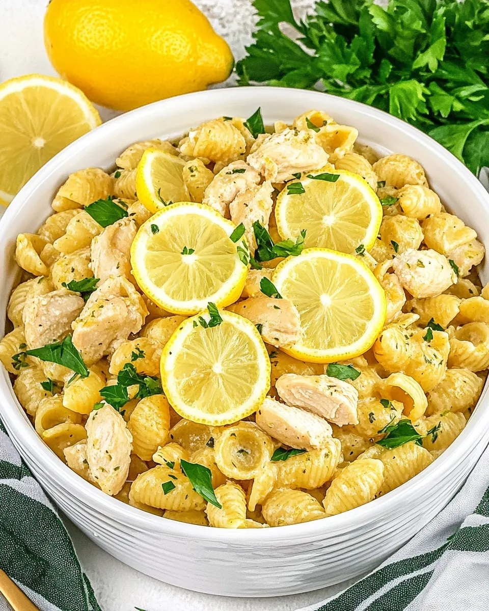 Easy One-Pot Lemon Chicken Pasta photo