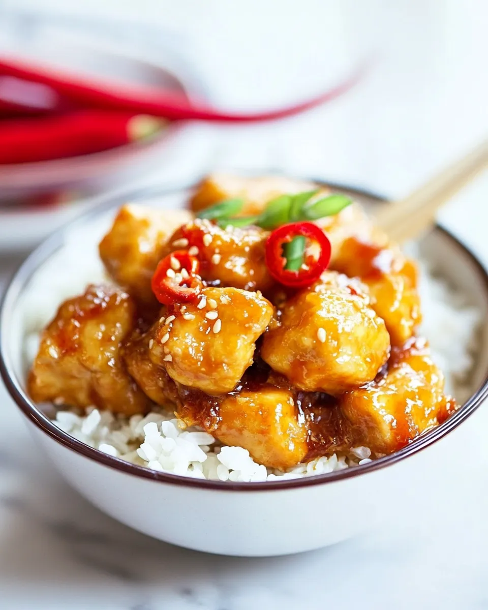 Homemade One-Pot Orange Chicken recipe photo