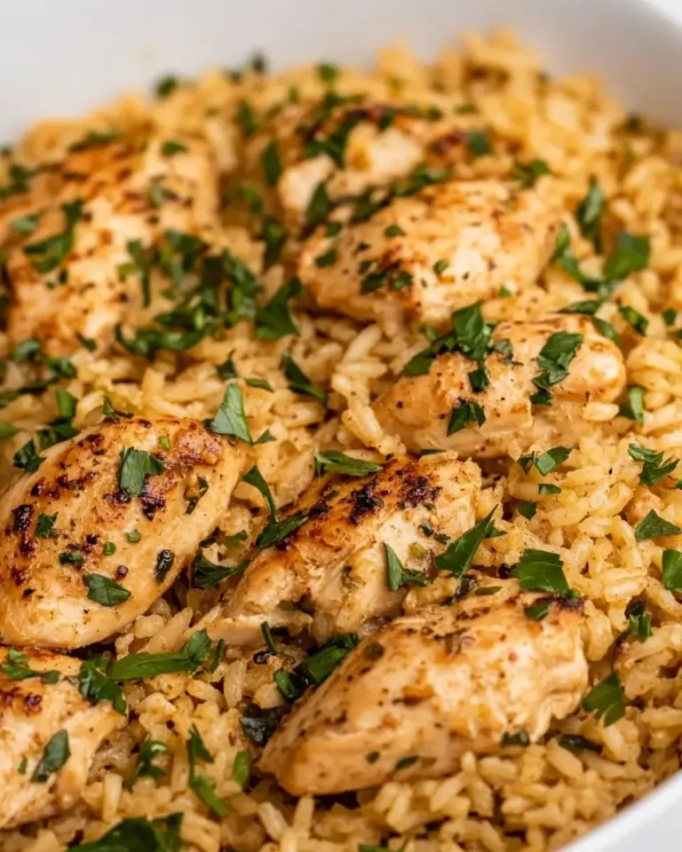 Homemade One Pan Chicken and Rice photo