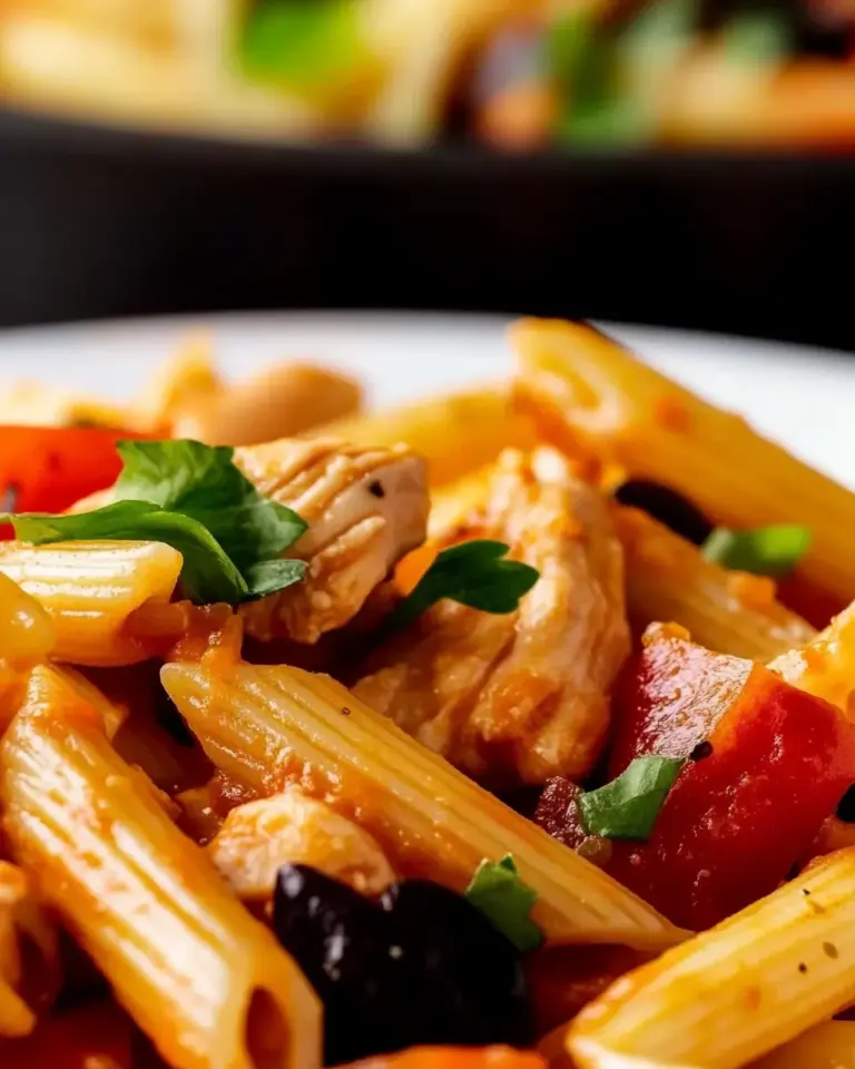 Easy One Pan Southwest Chicken Alfredo Penne photo