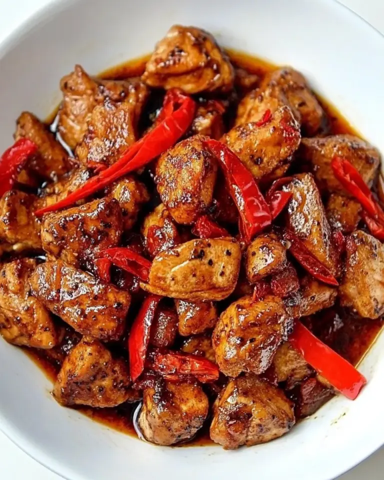 Easy One Pot Black Pepper Chicken photo