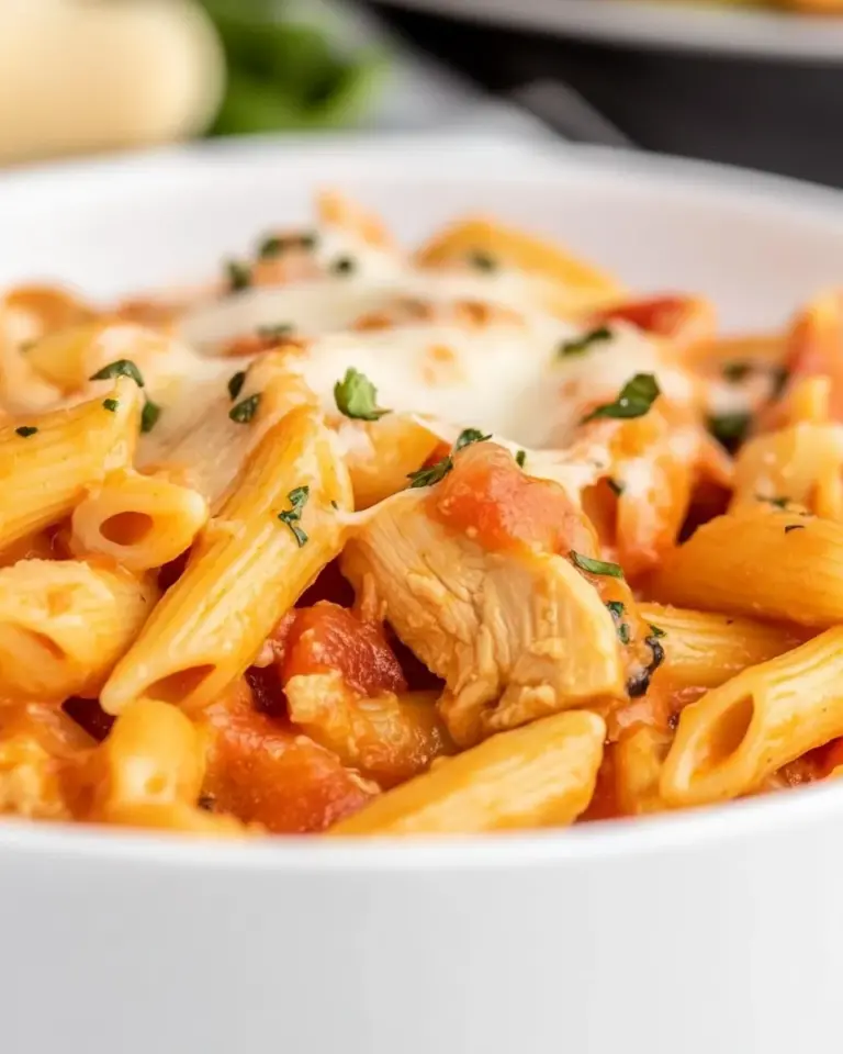 Homemade One Pot Chicken Parmesan Pasta photo