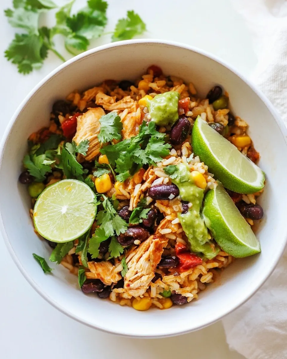 Classic One Pot Mexican Chicken and Rice dish photo