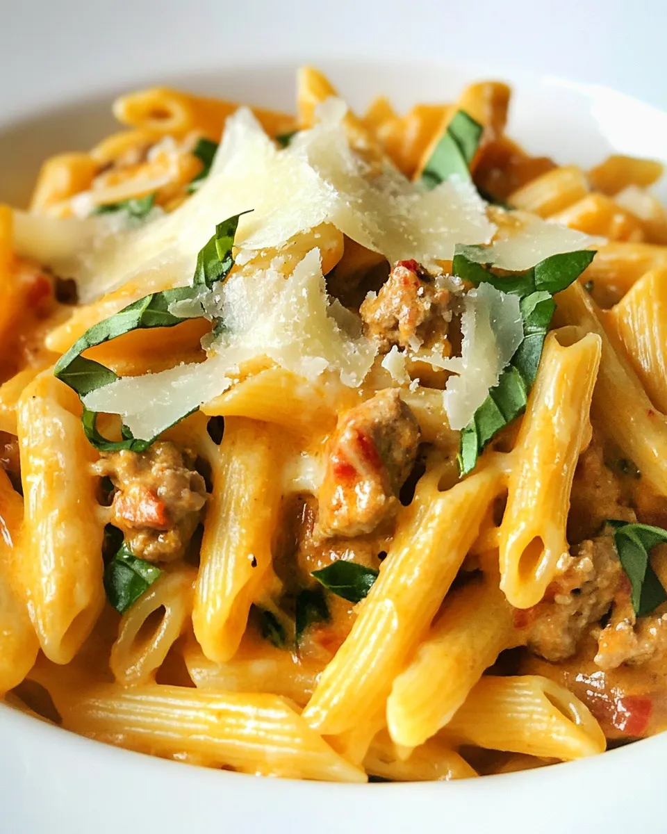 Delicious One Pot Penne Pasta Recipe shot
