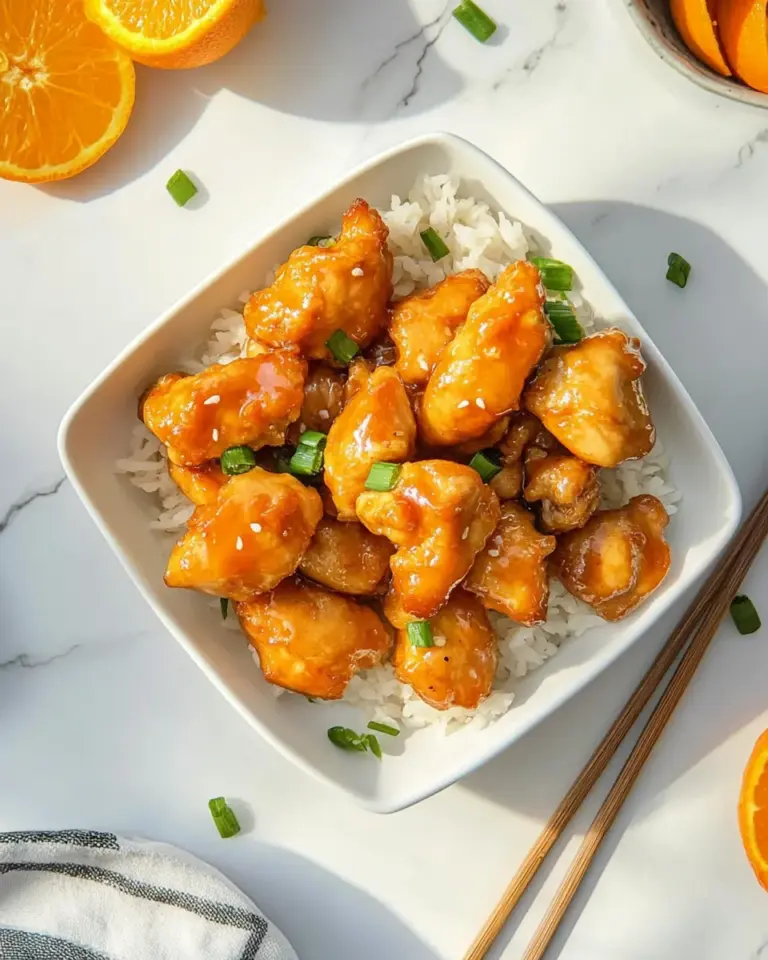 Homemade Orange Chicken Recipe photo