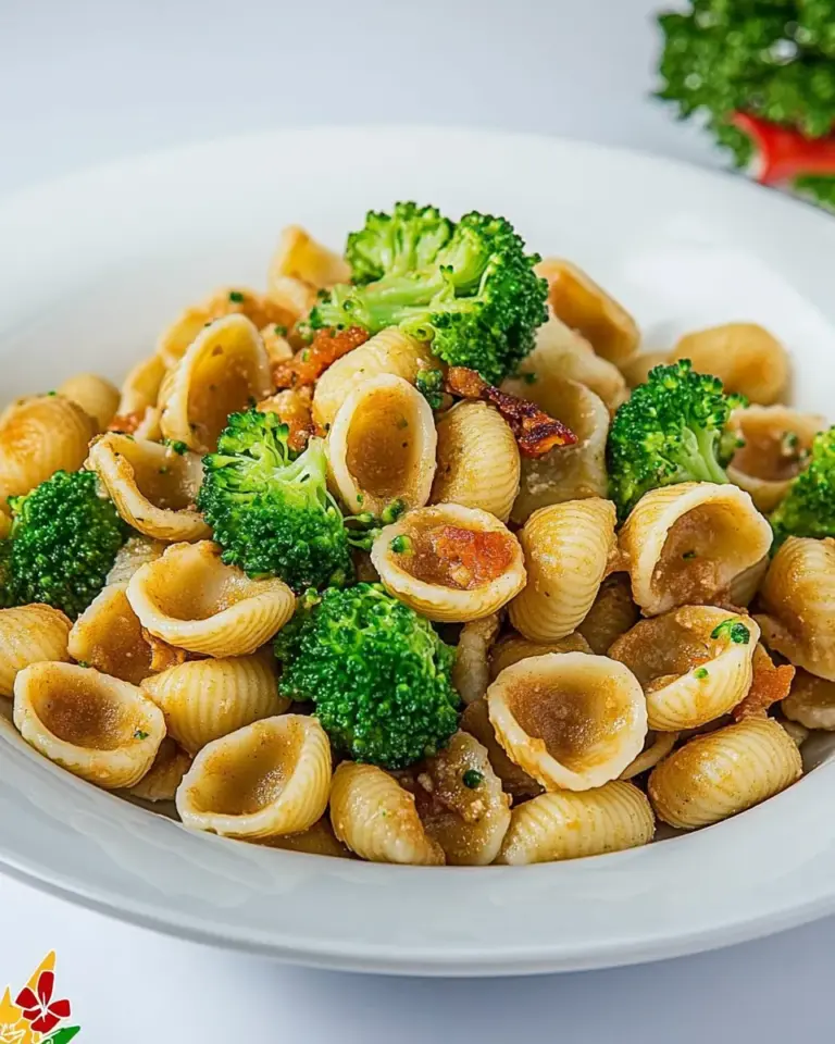Homemade Orecchiette Pasta with Broccoli photo