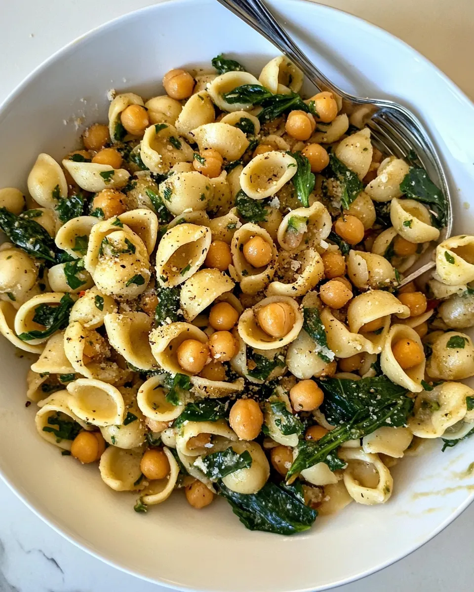 Homemade Orecchiette With Chickpeas And Zaatar photo