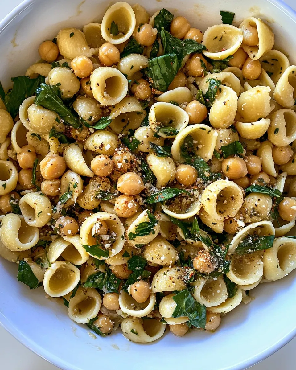 Easy Orecchiette With Chickpeas And Zaatar recipe photo