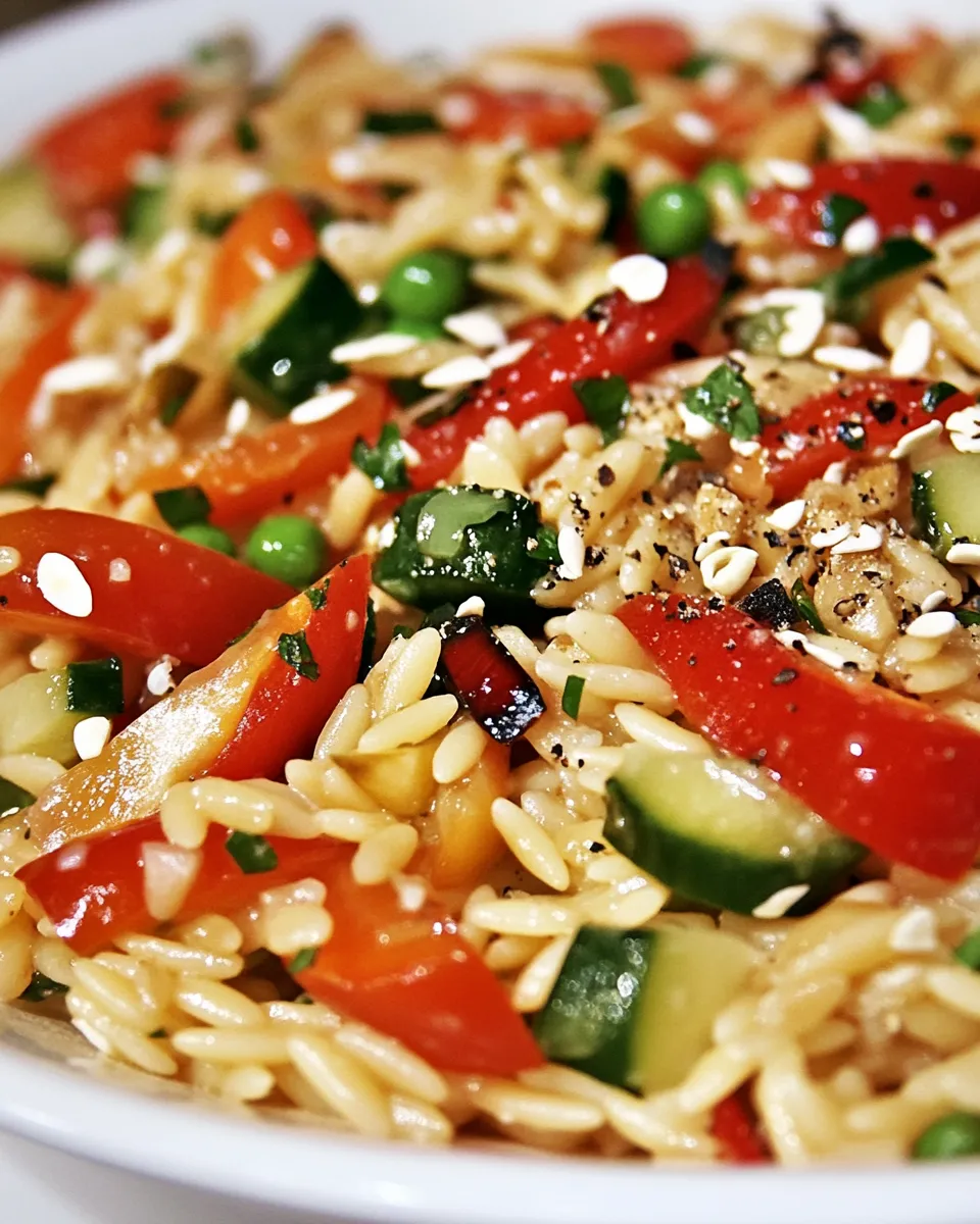Classic Orzo Salad Recipe image