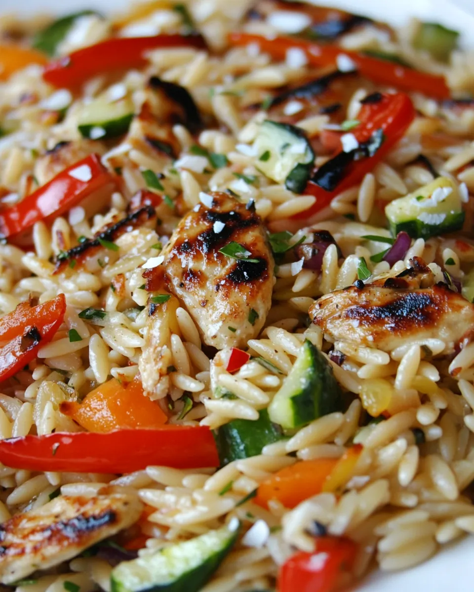 Delicious Orzo Salad Recipe recipe photo