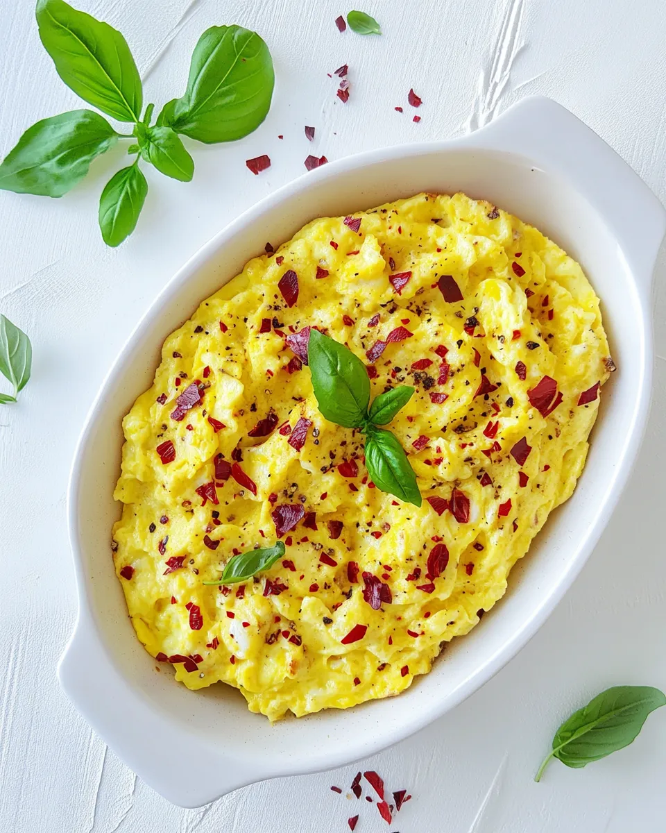 Homemade Oven-Baked Scrambled Eggs photo