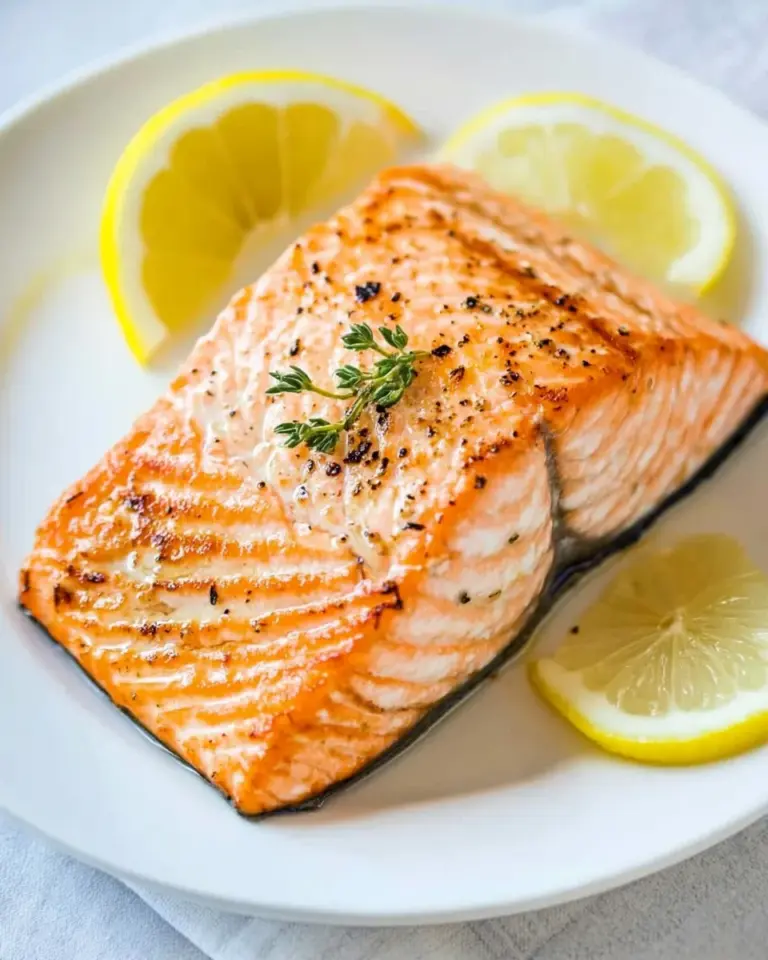 Homemade Oven-Grilled Salmon photo