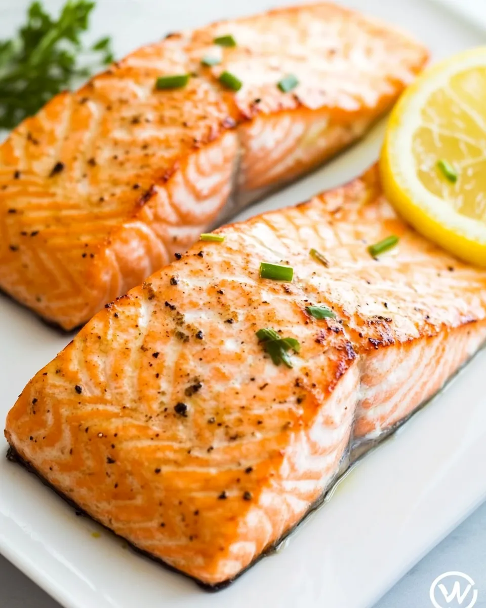 Classic Oven-Grilled Salmon image