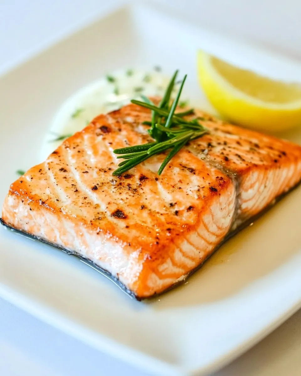 Easy Oven-Grilled Salmon recipe photo