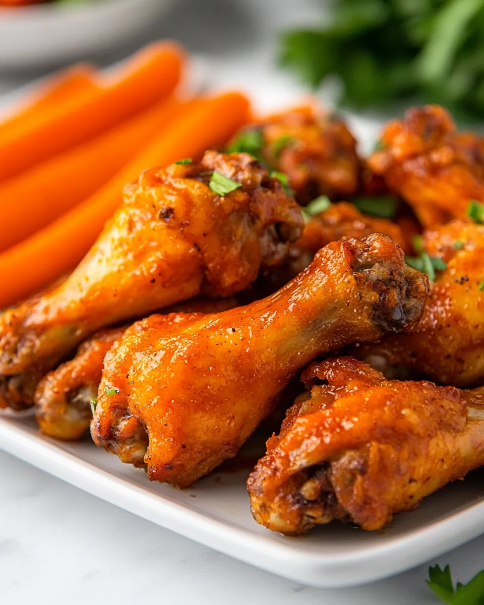 Classic Oven Baked Chicken Wings image