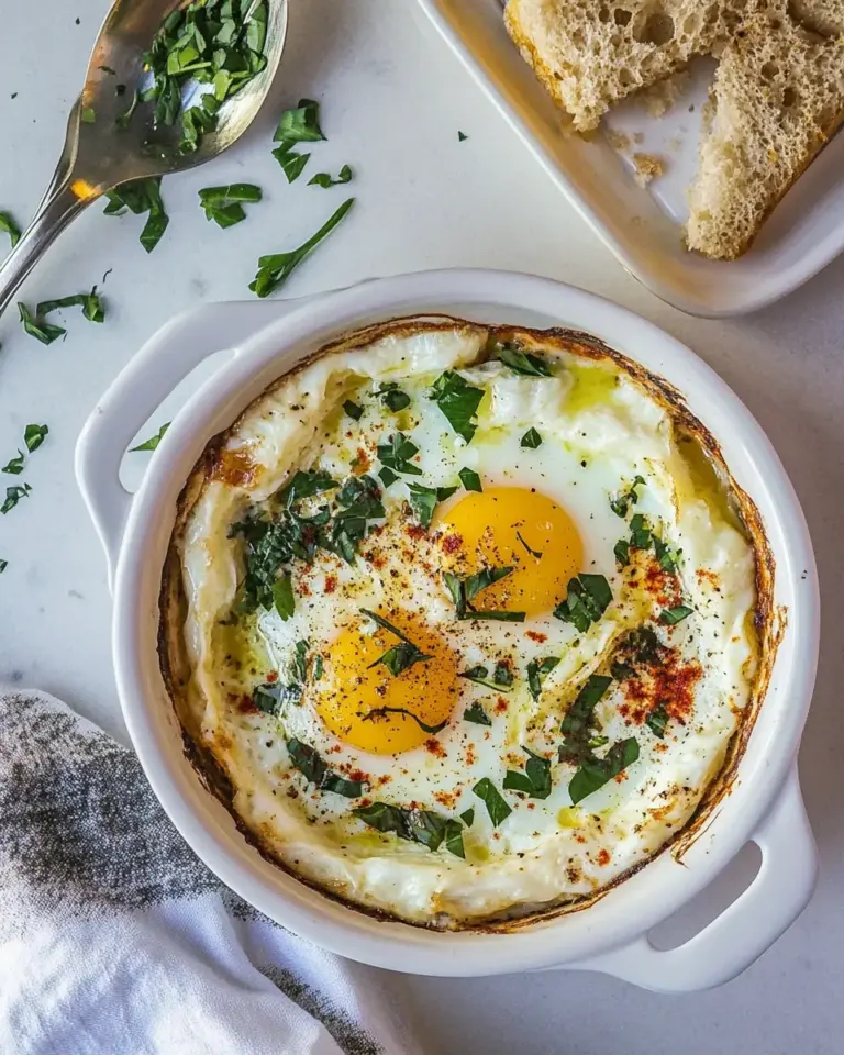 Homemade Oven Baked Eggs photo
