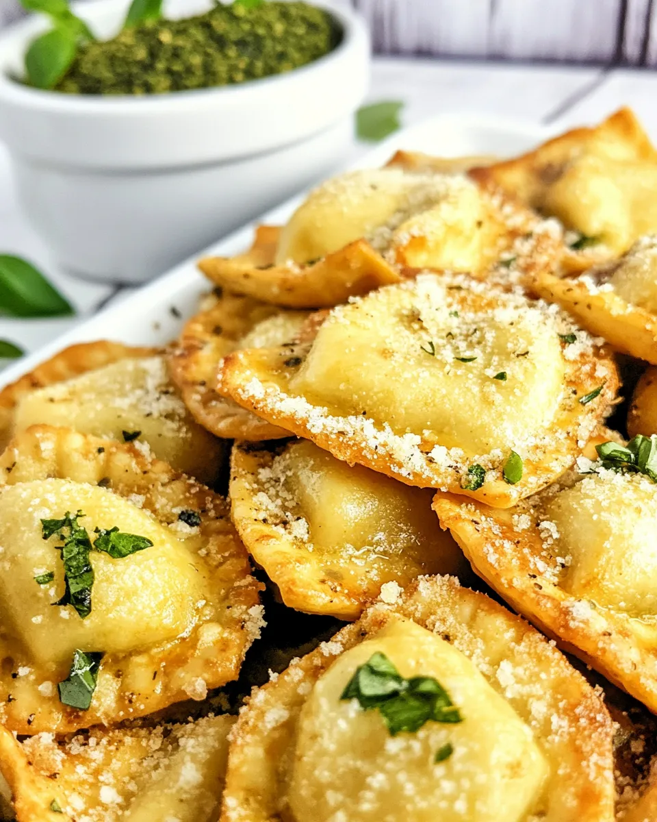 Homemade Oven Toasted Ravioli (Air Fryer or Oven) photo