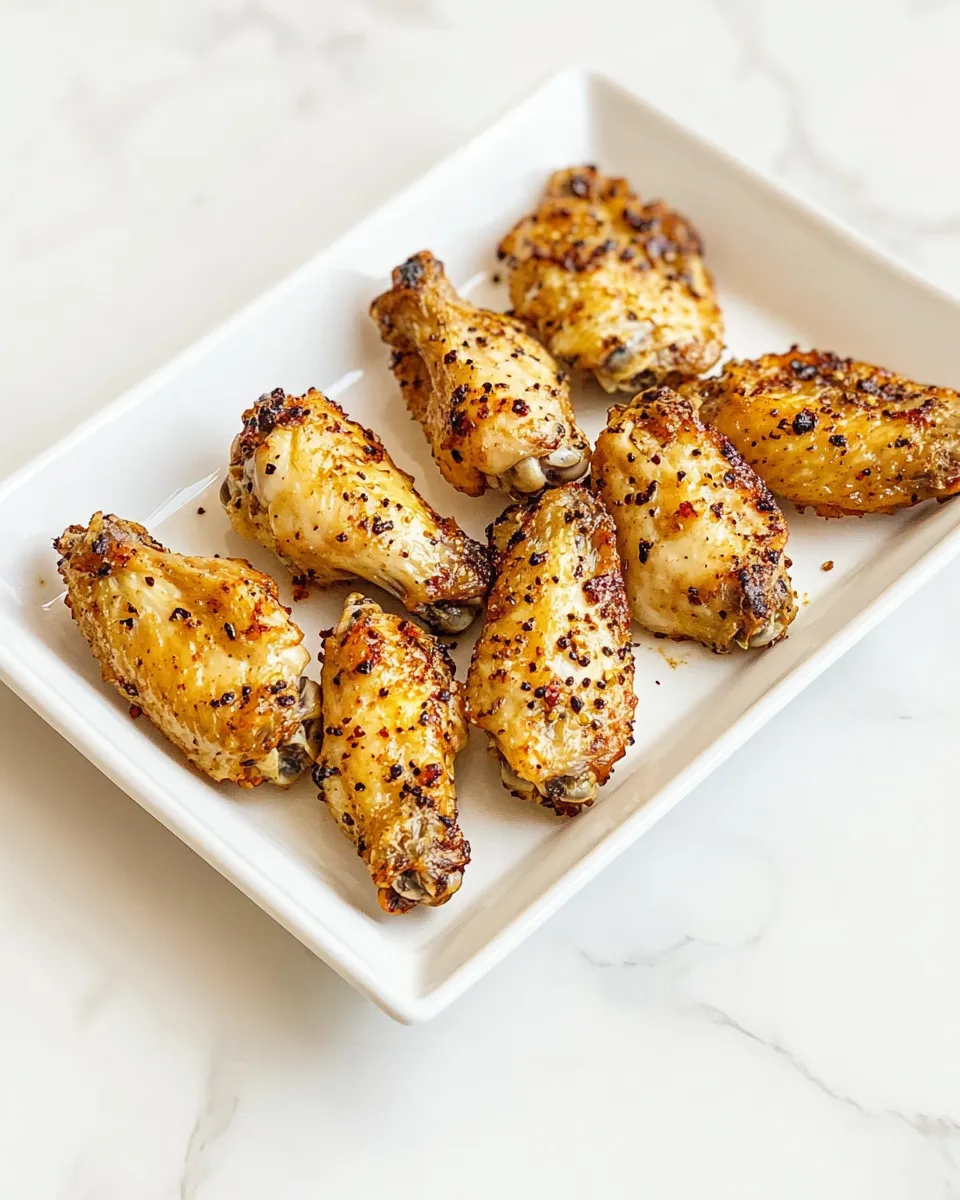 Easy Pan-Fried Chicken Wings dish photo