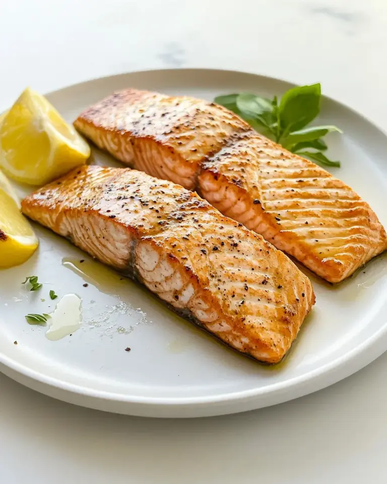 Homemade Pan-Seared Salmon photo