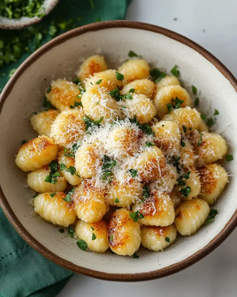 Homemade Pan Fried Gnocchi photo